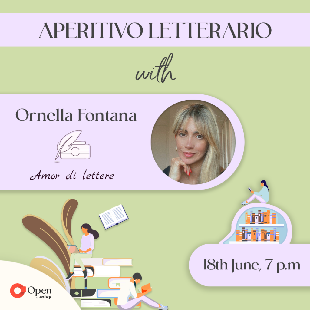 Aperitivo Letterario con Ornella Fontana - Amor di Lettere.